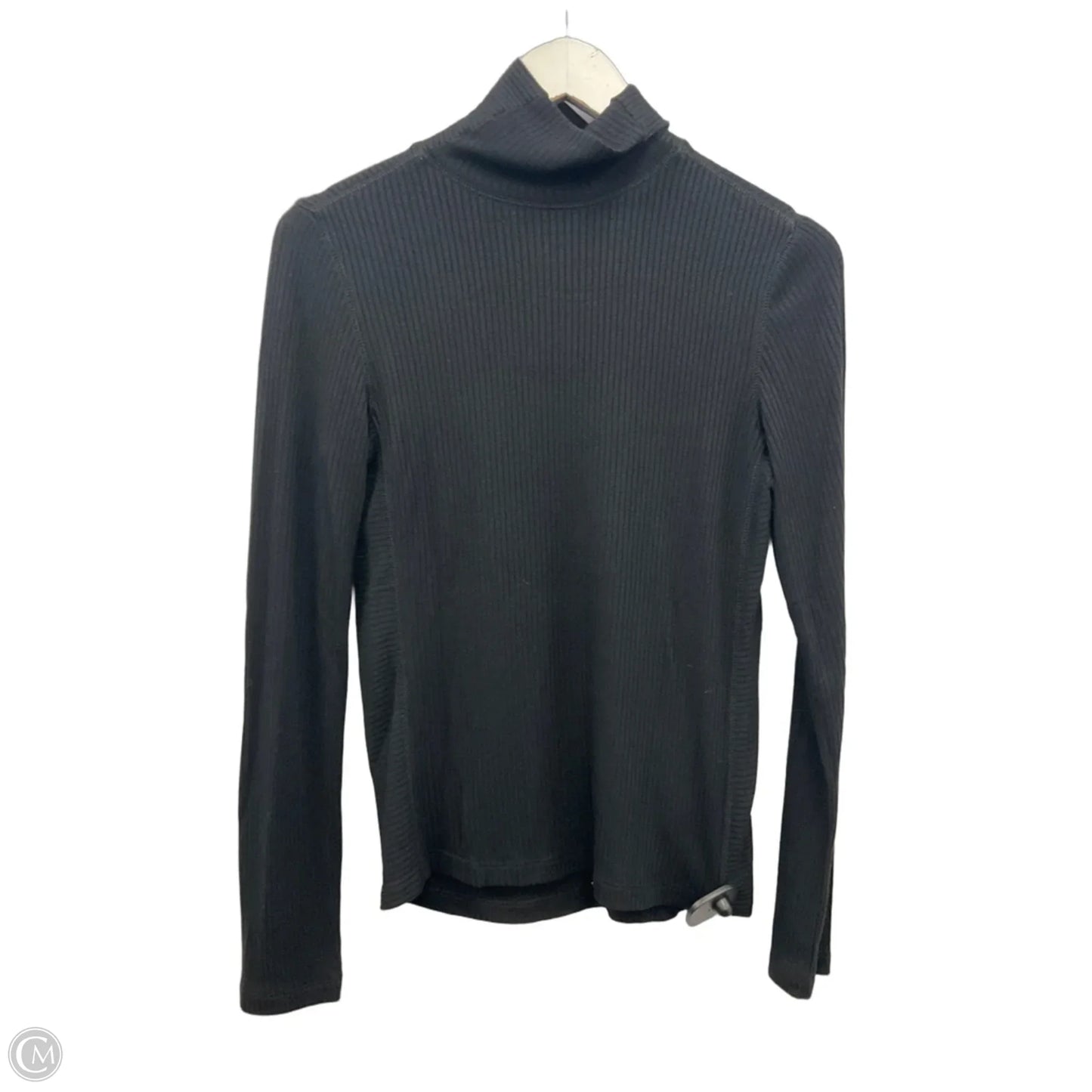 Top Long Sleeve By Madewell In Black, Size: M