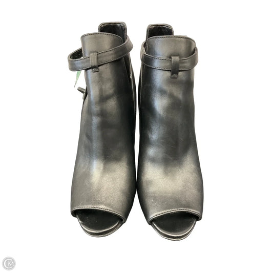 Boots Ankle Heels By Michael By Michael Kors In Black, Size: 9.5