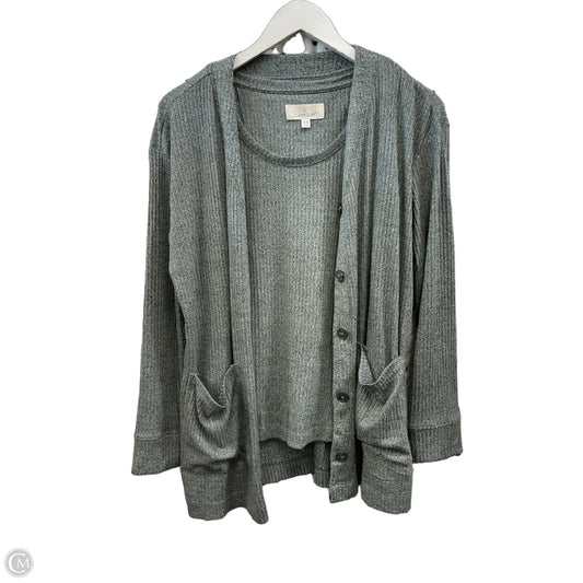 Pajamas 2pc By Cuddl Duds In Grey, Size: Xs