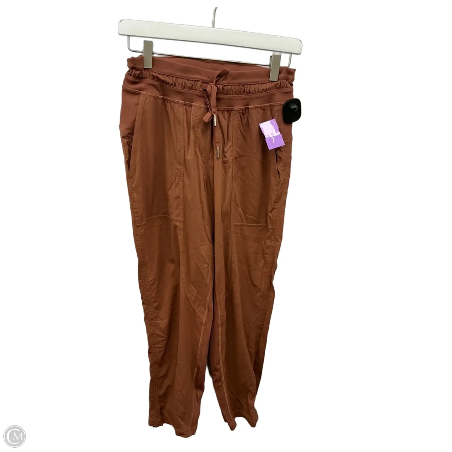 Athletic Pants By Lululemon In Orange, Size: S