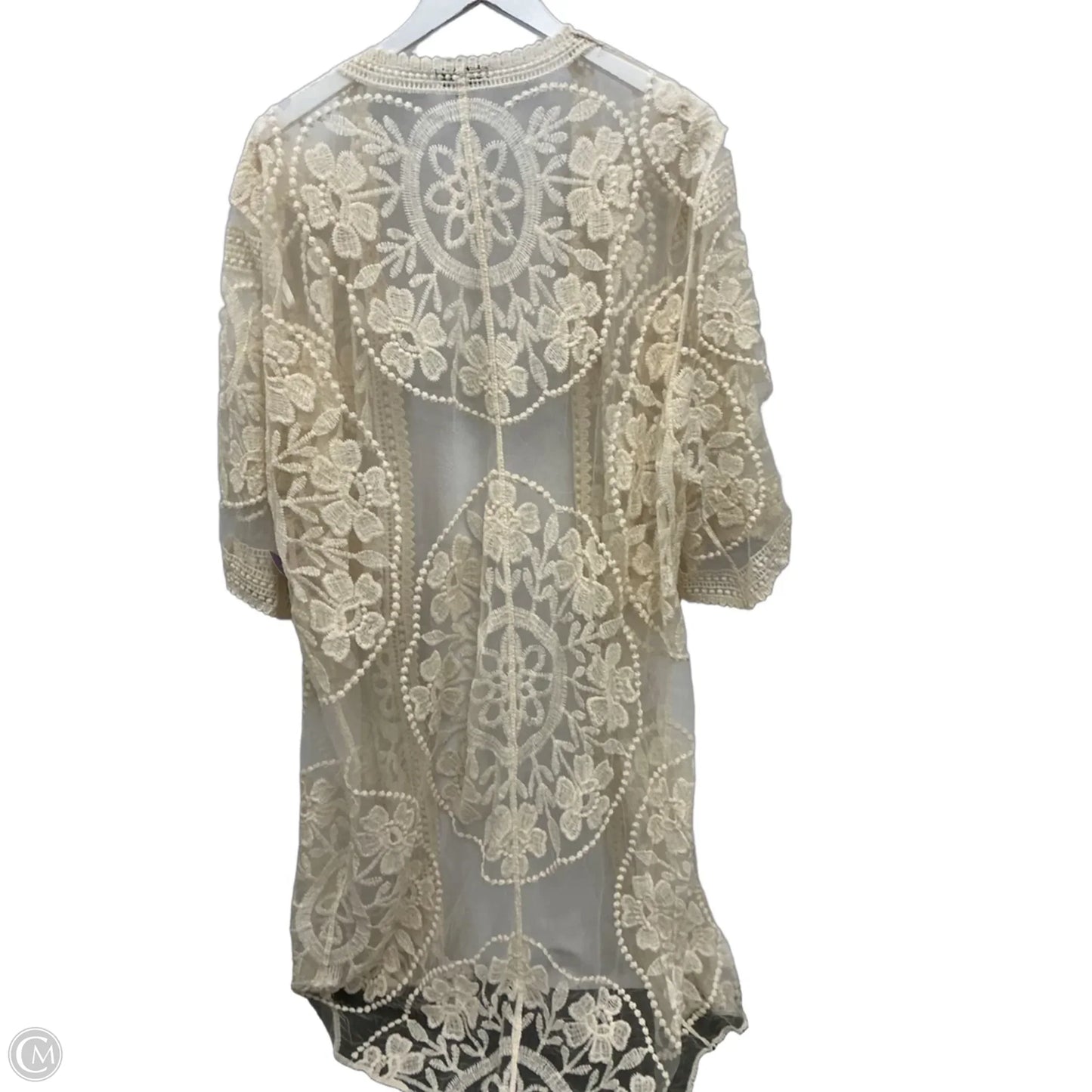 Kimono By Rebellion In Beige, Size: M