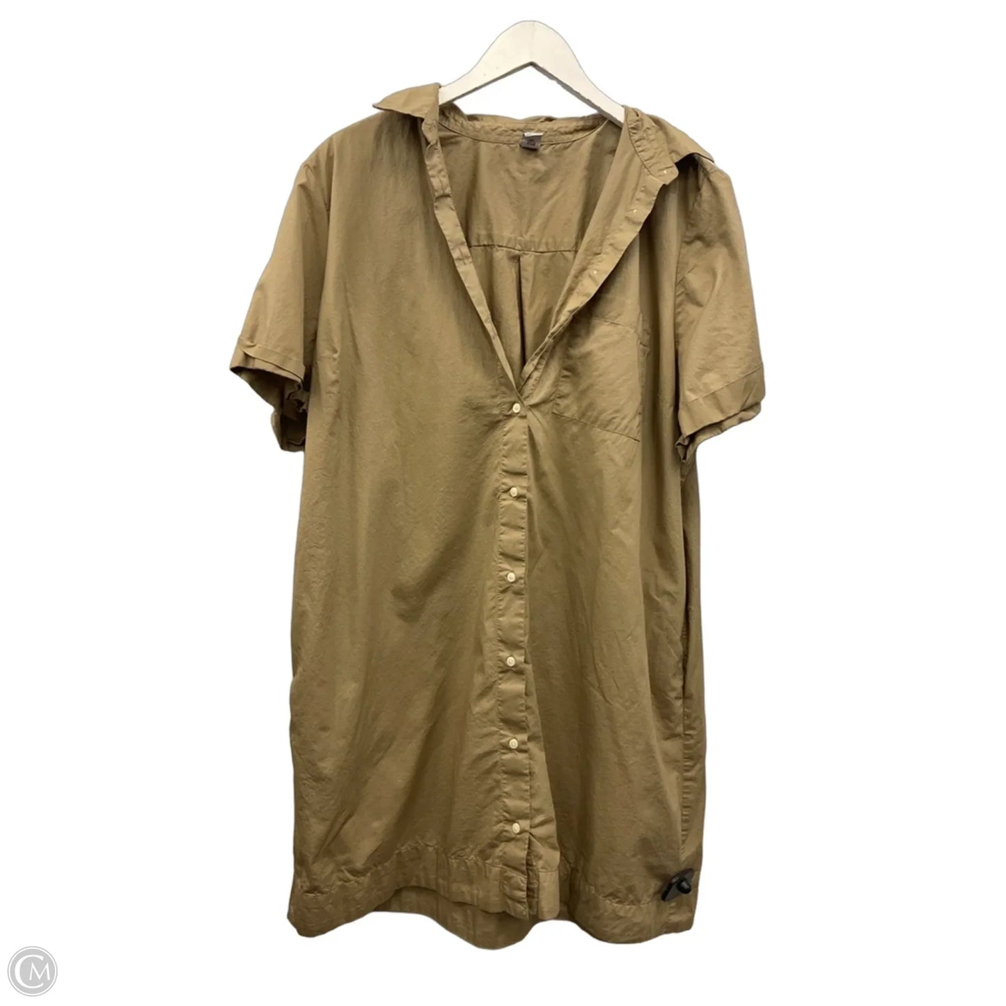 Dress Casual Short By Old Navy In Tan, Size: Xl