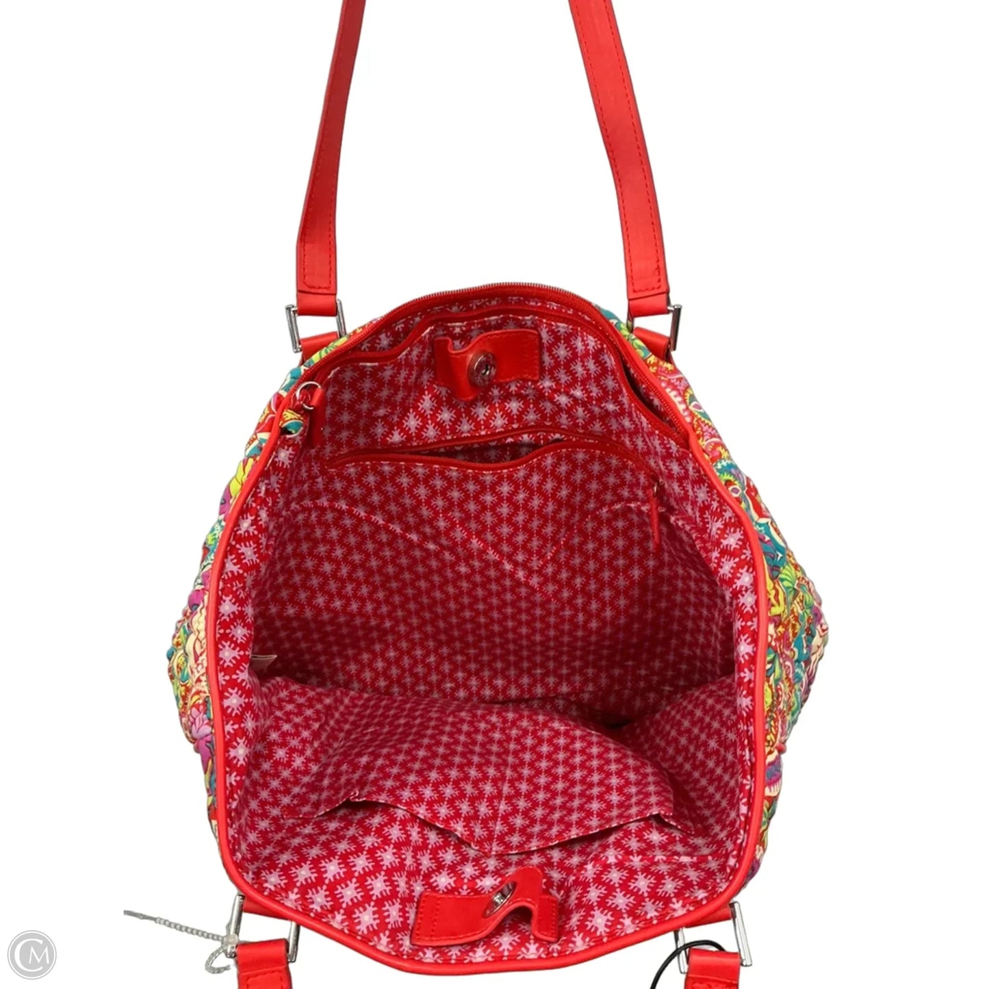 Handbag By Vera Bradley, Size: Large