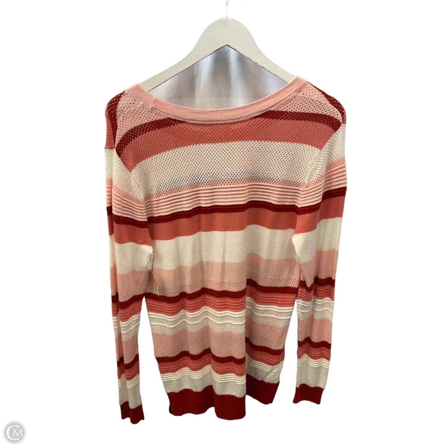 Top Long Sleeve By Market & Spruce In Orange, Size: L