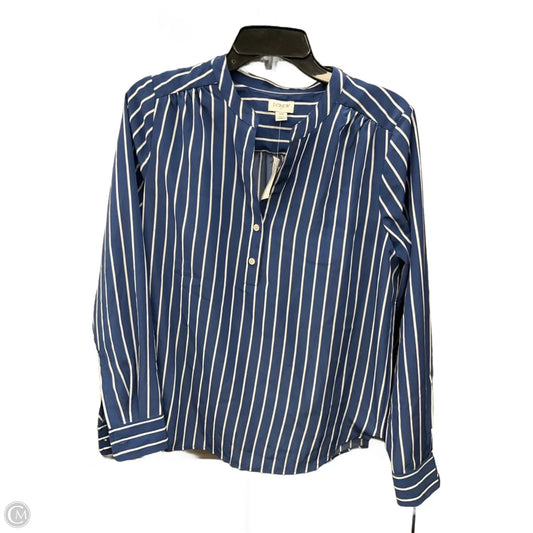 Top Long Sleeve By J. Crew In Blue, Size: Xs