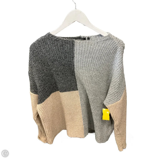 Sweater By Clothes Mentor In Grey, Size: M