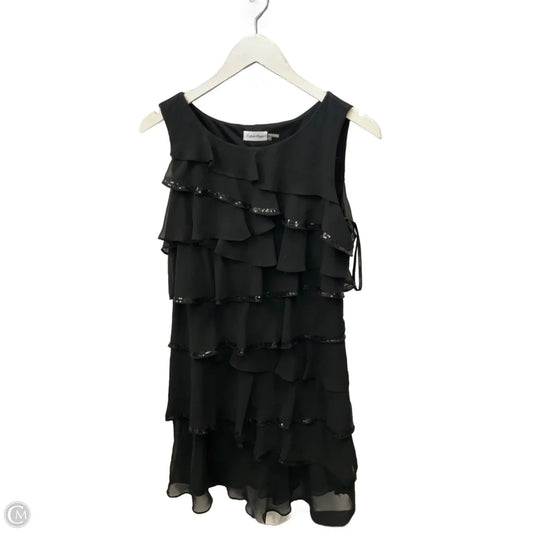 Dress Casual Short By Calvin Klein In Black, Size: S
