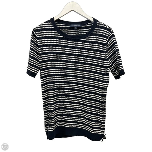 Top Short Sleeve By Tommy Hilfiger In Navy, Size: Xl