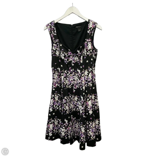 Dress Casual Short By White House Black Market In Black & Purple, Size: S