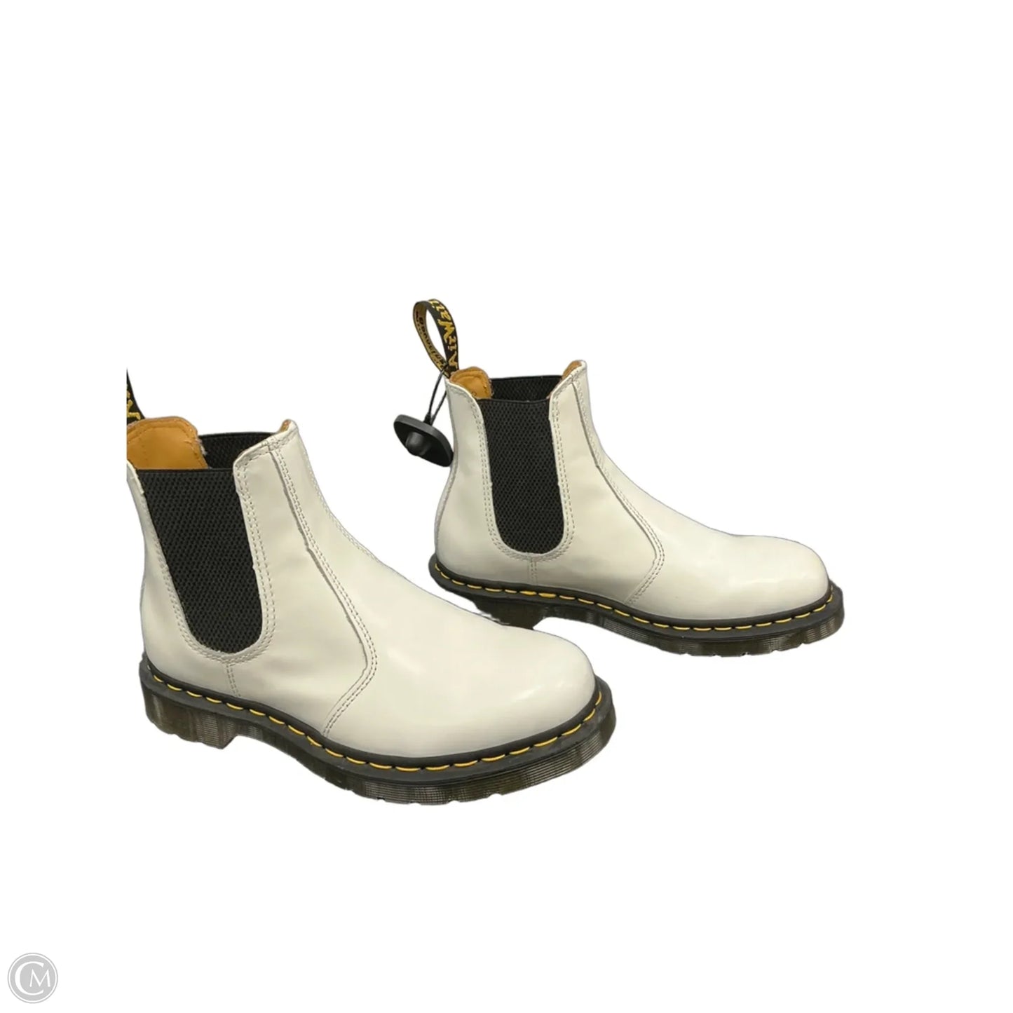 Boots Ankle Flats By Dr Martens In White, Size: 8