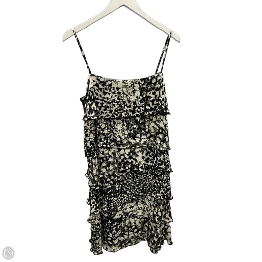 Dress Designer By Rebecca Minkoff In Black & Cream, Size: L