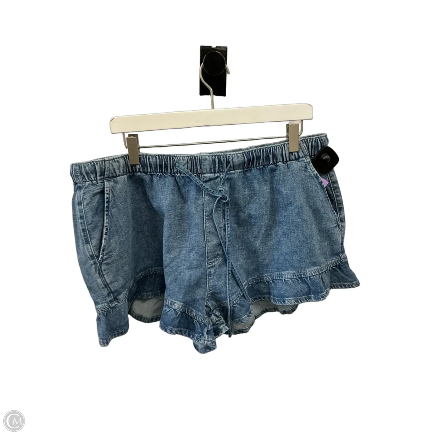 Shorts By American Eagle In Blue Denim, Size: 12