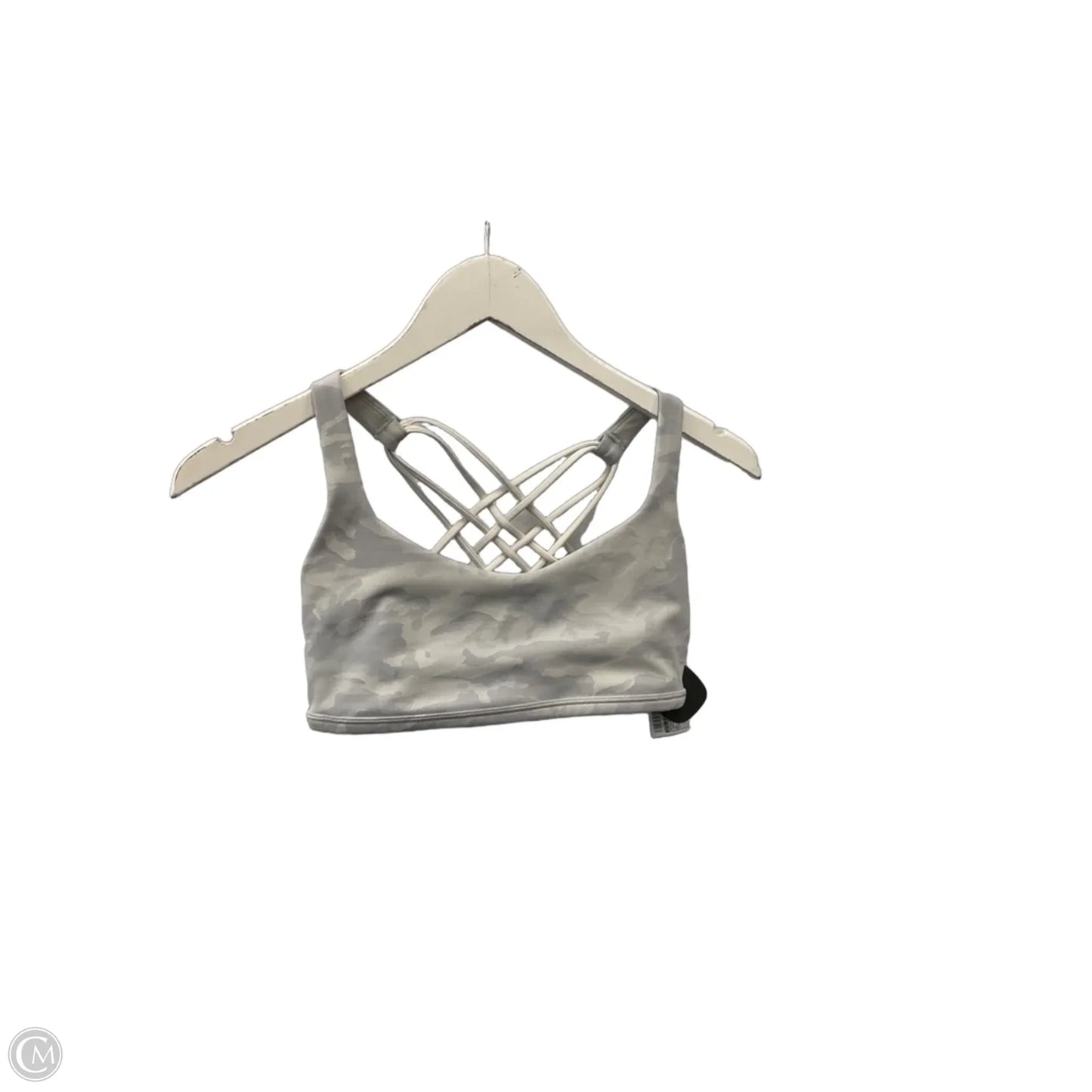 Athletic Bra By Lululemon In Grey, Size: 8