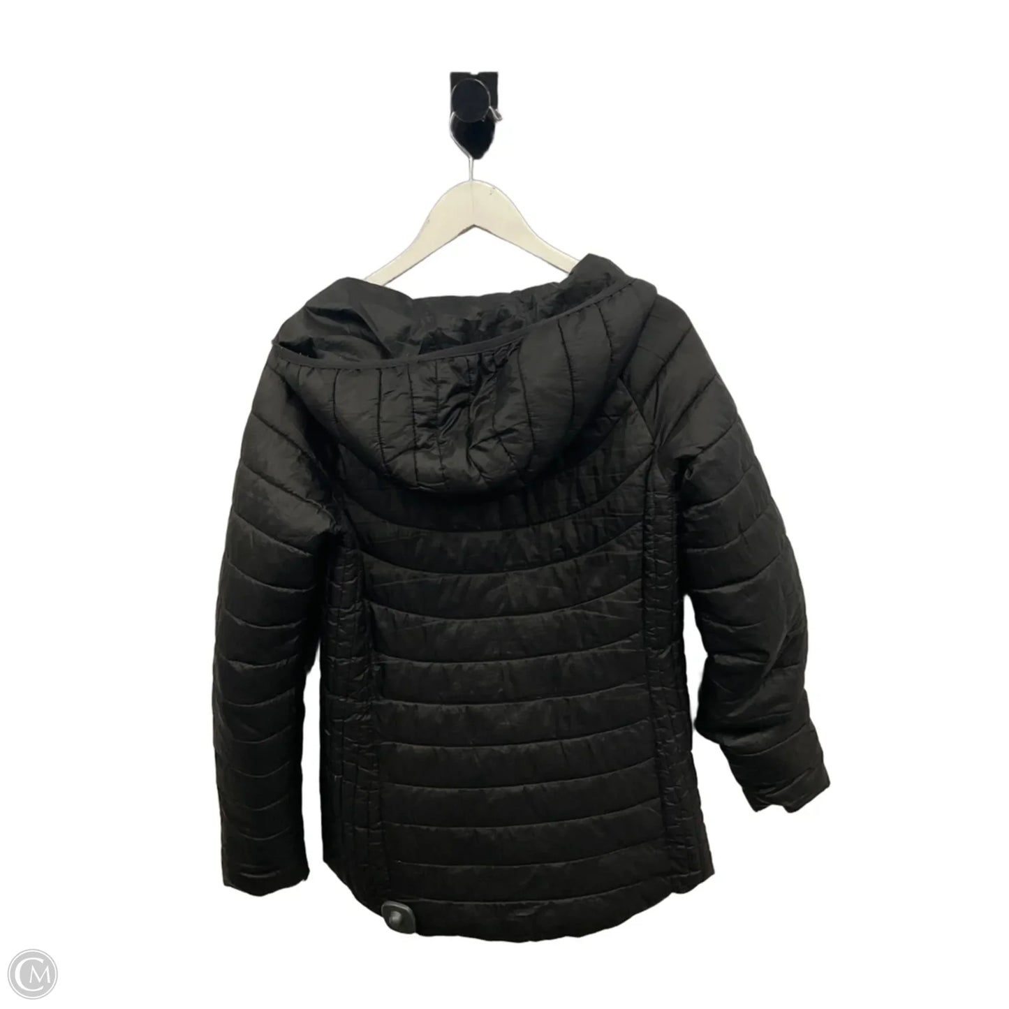 Jacket Puffer & Quilted By Clothes Mentor In Black, Size: M