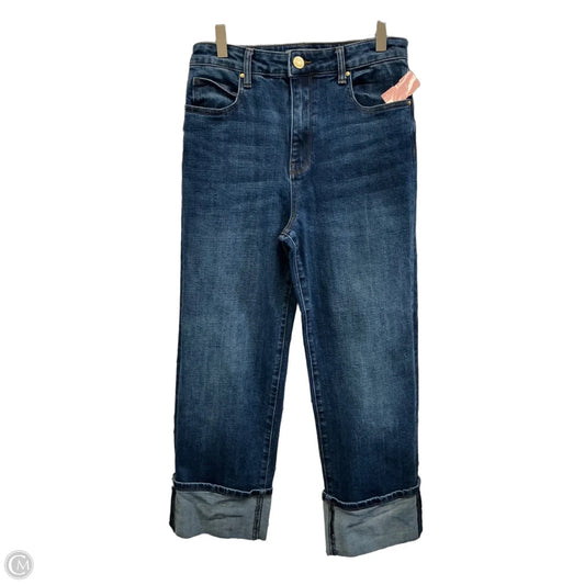 Jeans Wide Leg By Kut In Blue Denim, Size: 2