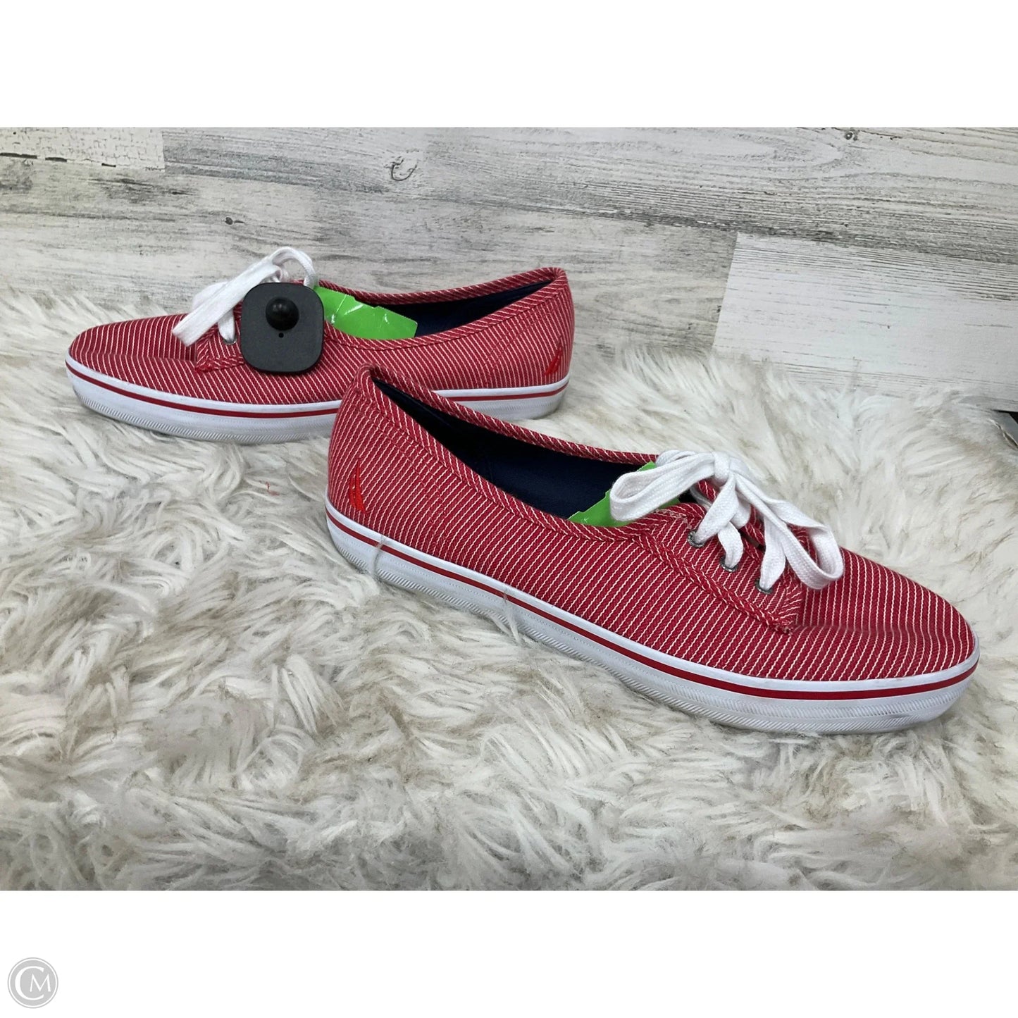Shoes Sneakers By Nautica In Red, Size: 9