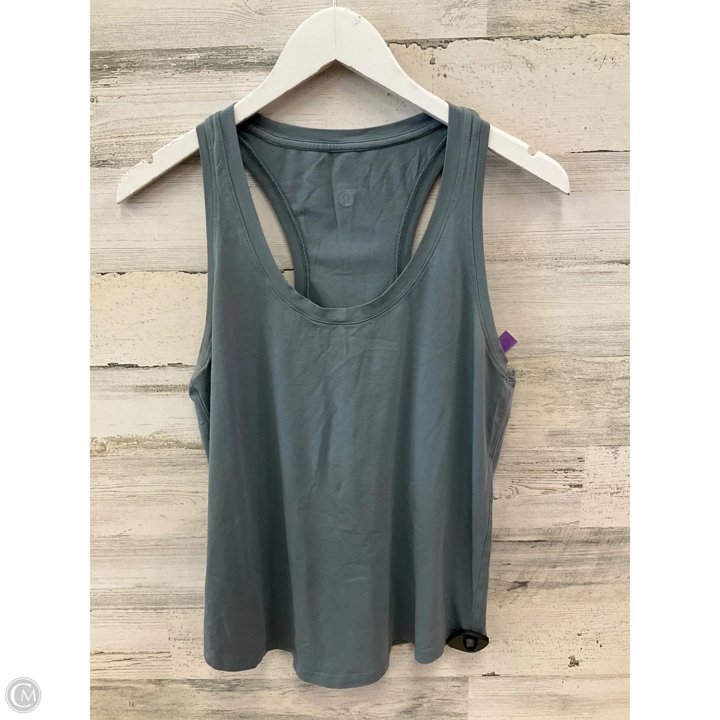 Athletic Tank Top By Lululemon In Green, Size: M