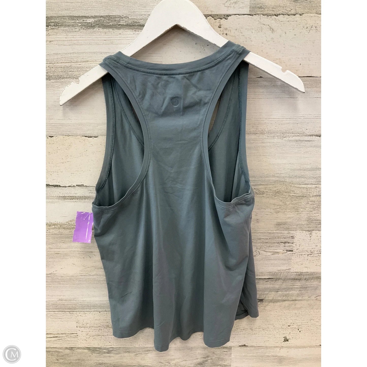 Athletic Tank Top By Lululemon In Green, Size: M