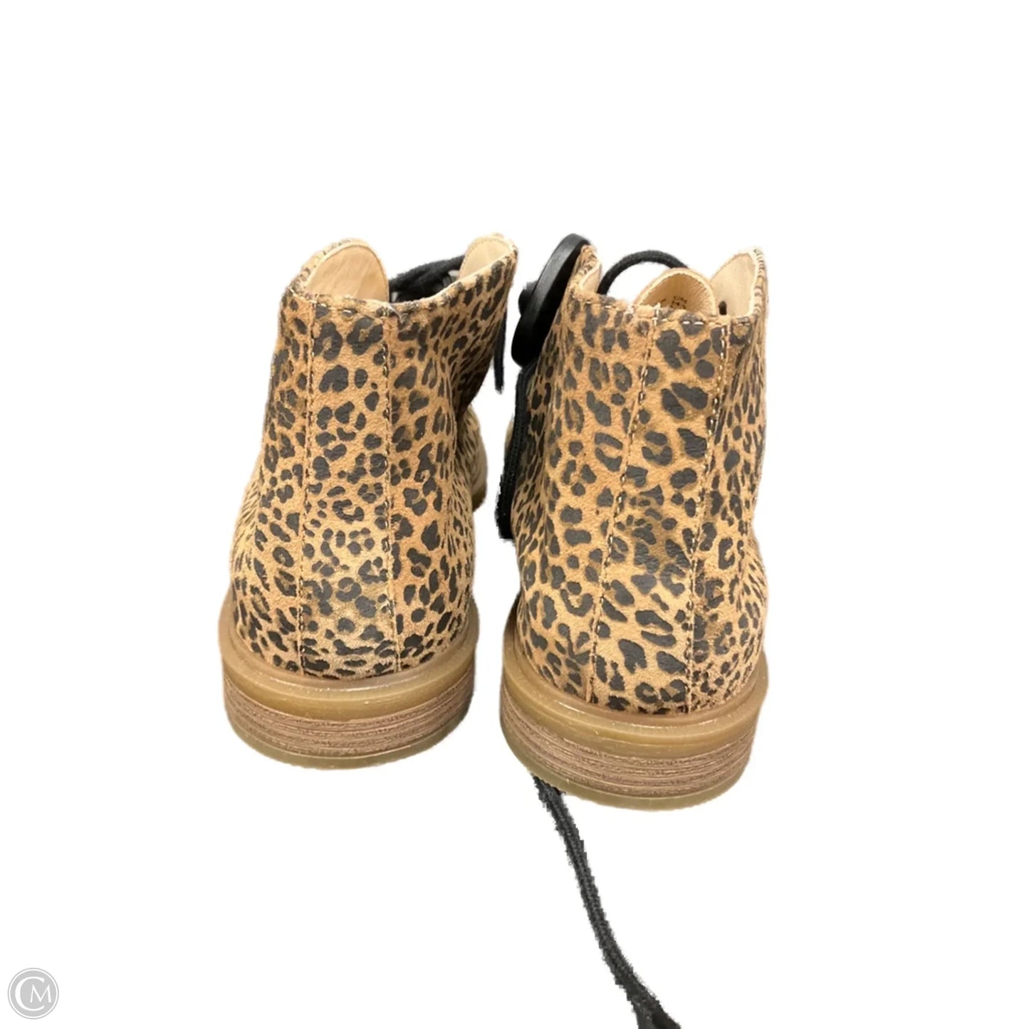 Boots Ankle Flats By Hush Puppies In Animal Print, Size: 7