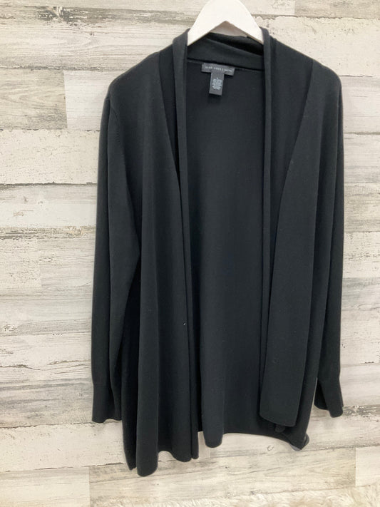Cardigan By Joan Vass In Black, Size: L