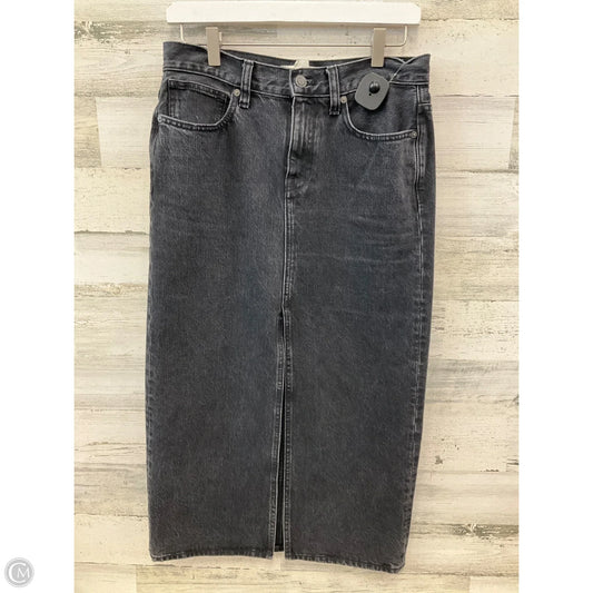Skirt Midi By Madewell In Black, Size: 2
