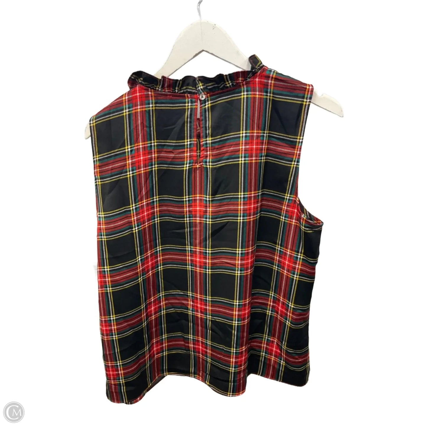 Blouse Sleeveless By J. Crew In Red, Size: L