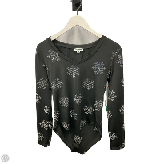 Bodysuit By Clothes Mentor In Black, Size: Xl