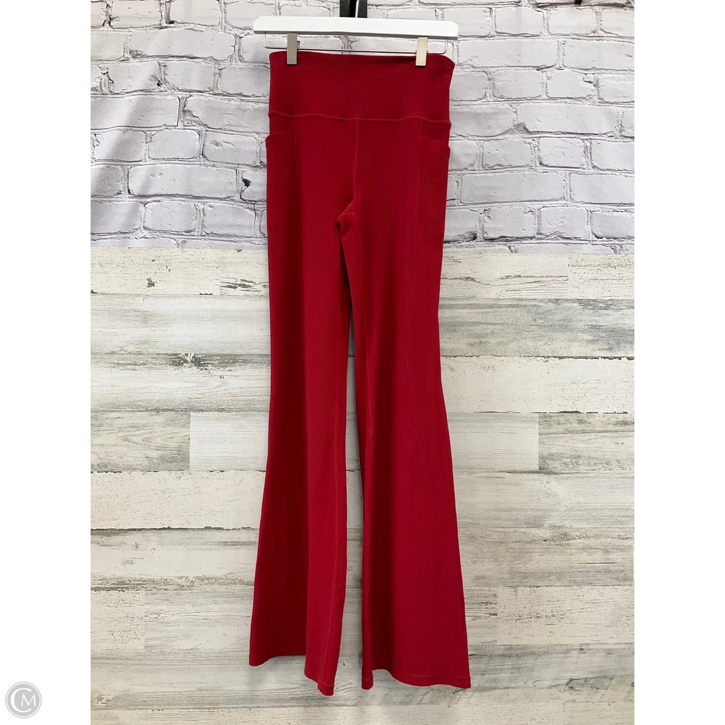 Athletic Leggings By Athleta In Red, Size: S