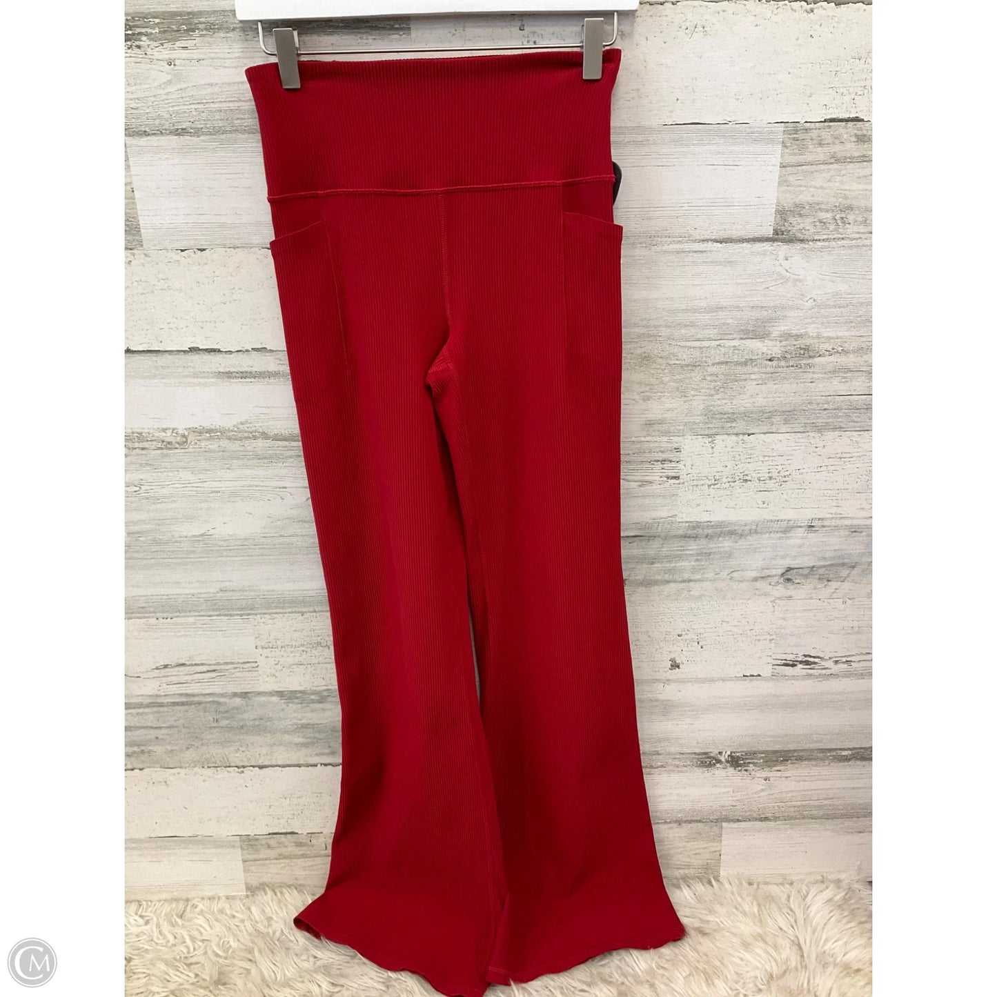 Athletic Leggings By Athleta In Red, Size: S