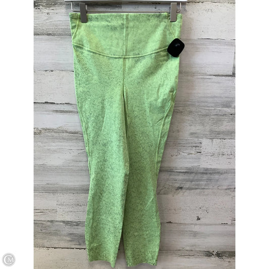 Athletic Leggings By Lululemon In Green, Size: 6