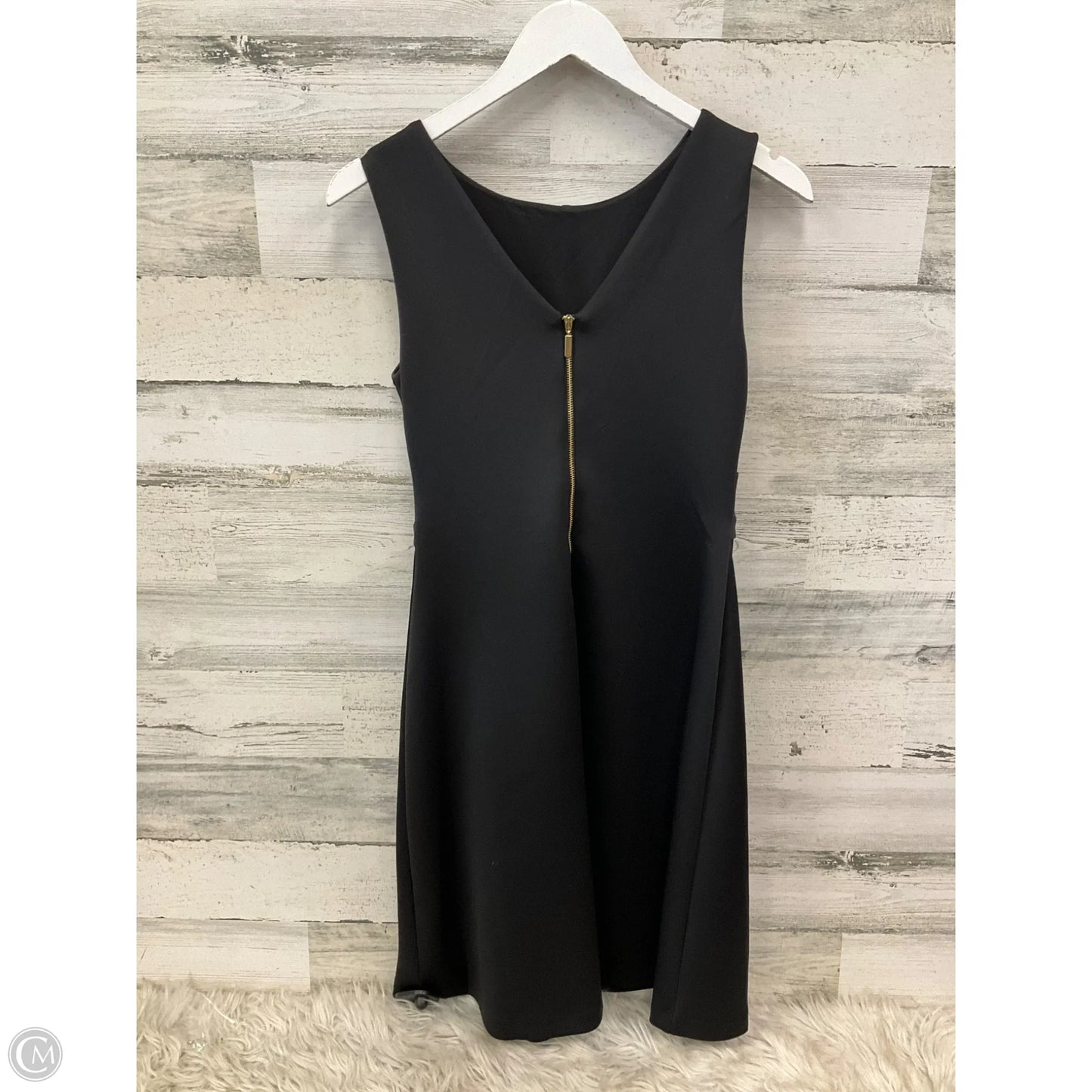 Dress Casual Midi By Dressbarn In Black, Size: S