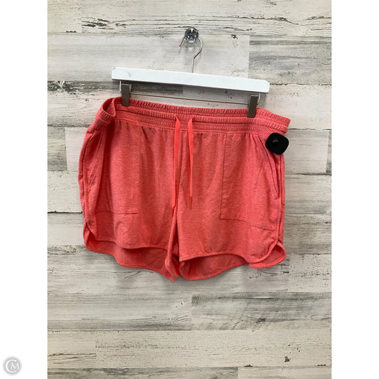 Athletic Shorts By Athletic Works In Peach, Size: Xl