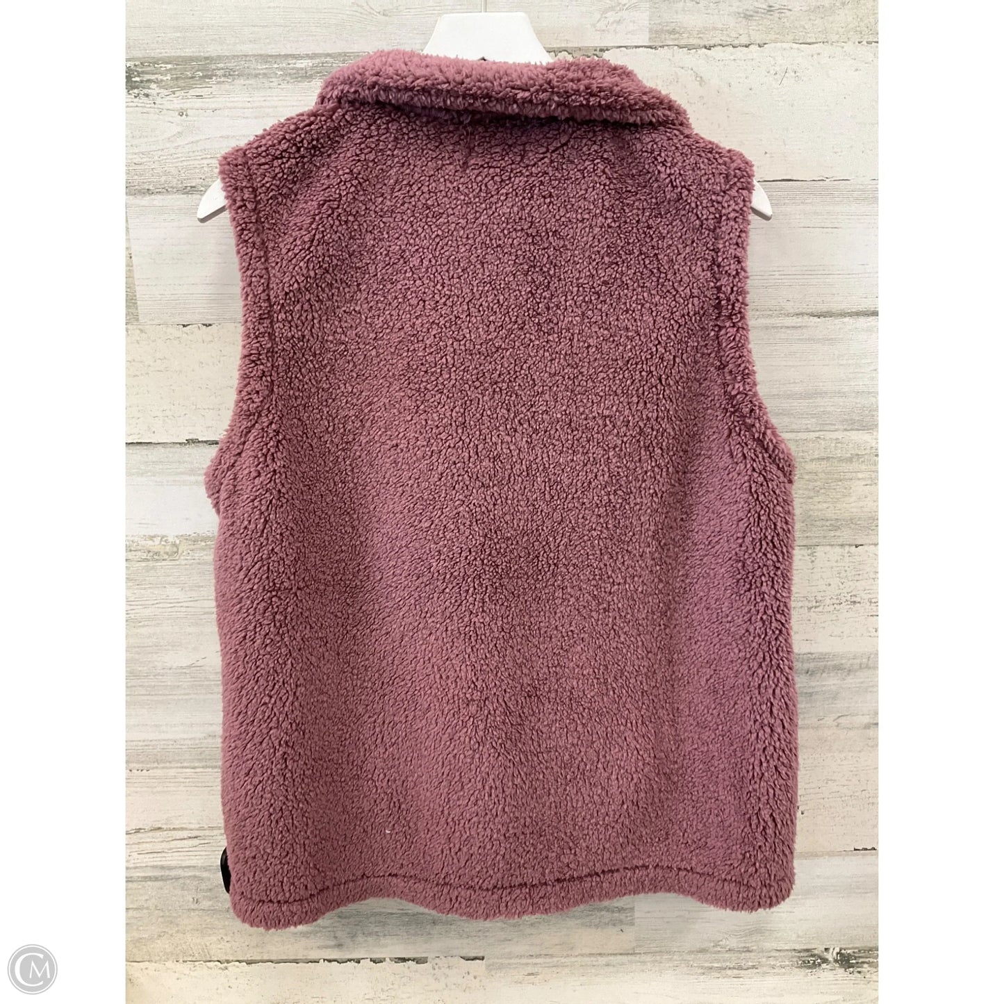 Vest Faux Fur & Sherpa By Maurices In Purple, Size: L