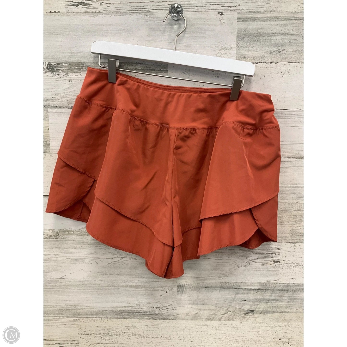 Athletic Shorts By Clothes Mentor In Orange, Size: Xl