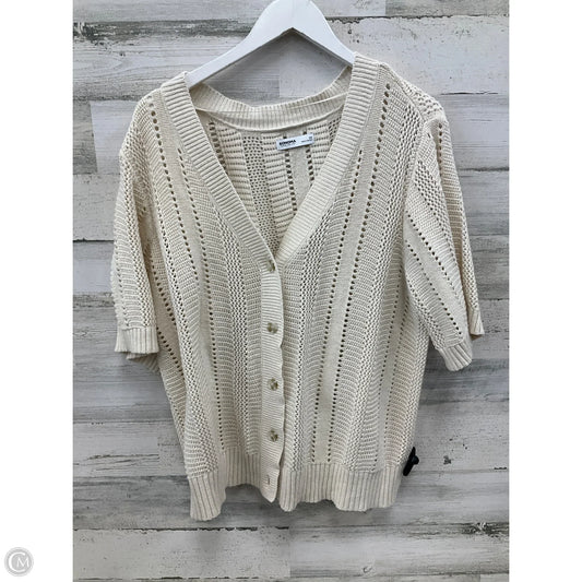 Sweater Short Sleeve By Sonoma In Cream, Size: 2x
