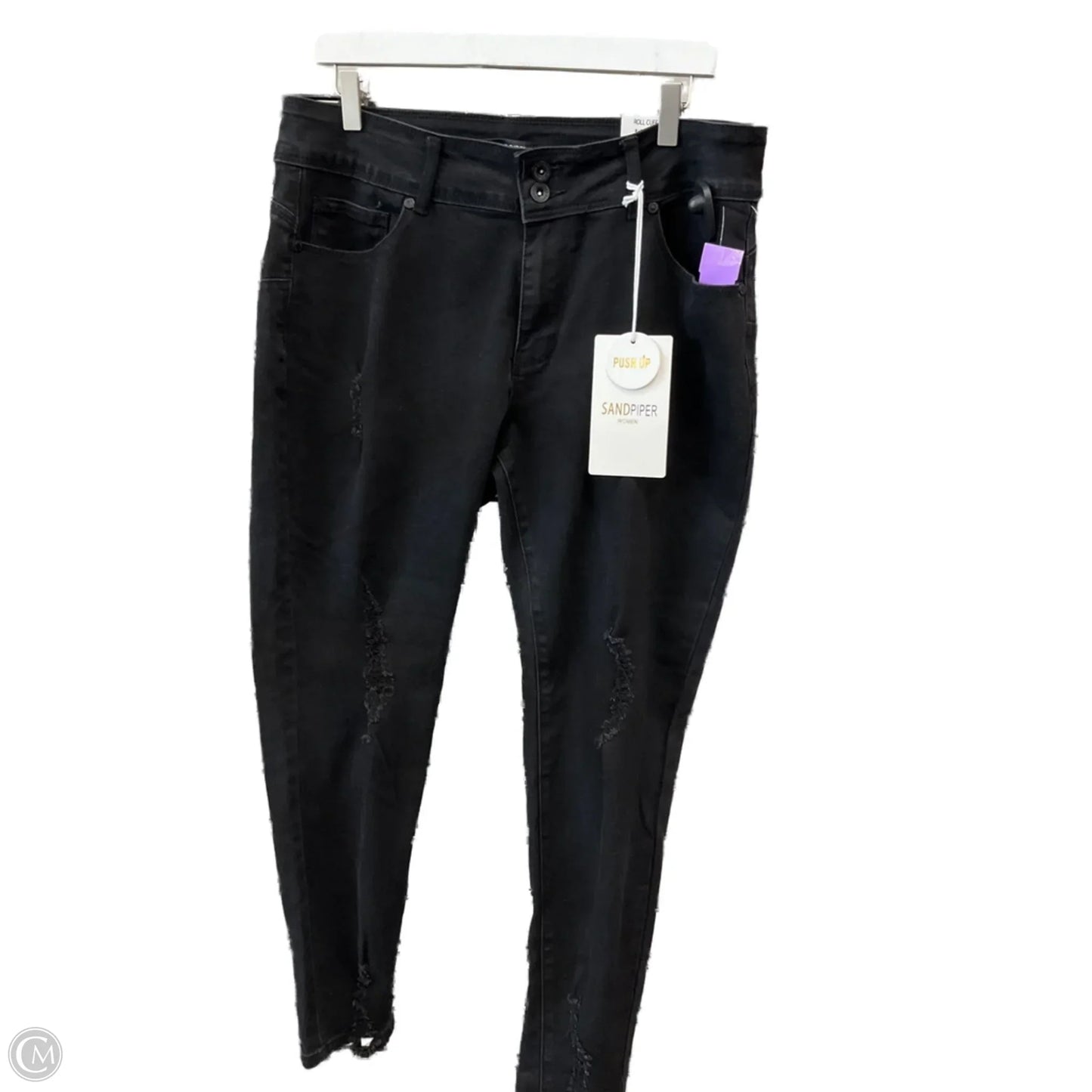 Jeans Jeggings By Clothes Mentor In Black, Size: 18