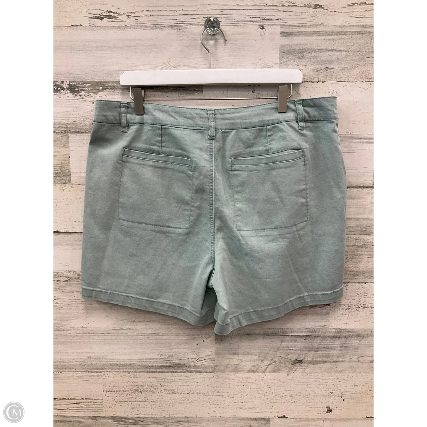 Shorts By D Jeans In Green, Size: 16