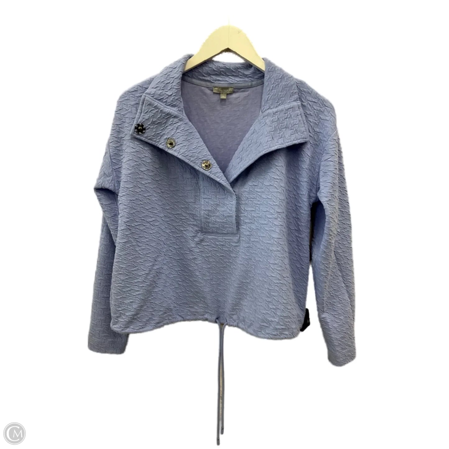 Sweatshirt Collar By Talbots In Purple, Size: S