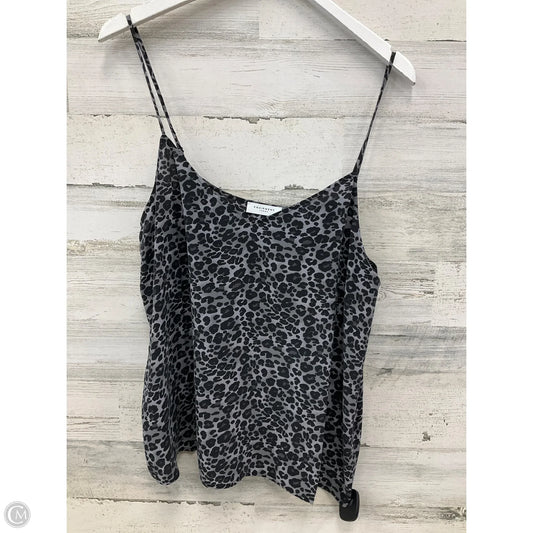 Top Sleeveless By Equipment In Animal Print, Size: Xl
