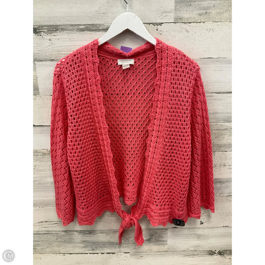 Bolero By Christopher And Banks In Coral, Size: Xl