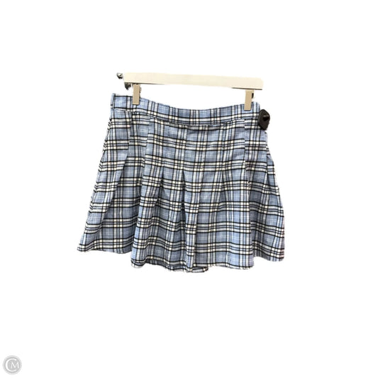 Skirt Mini & Short By Hollister In Blue, Size: L