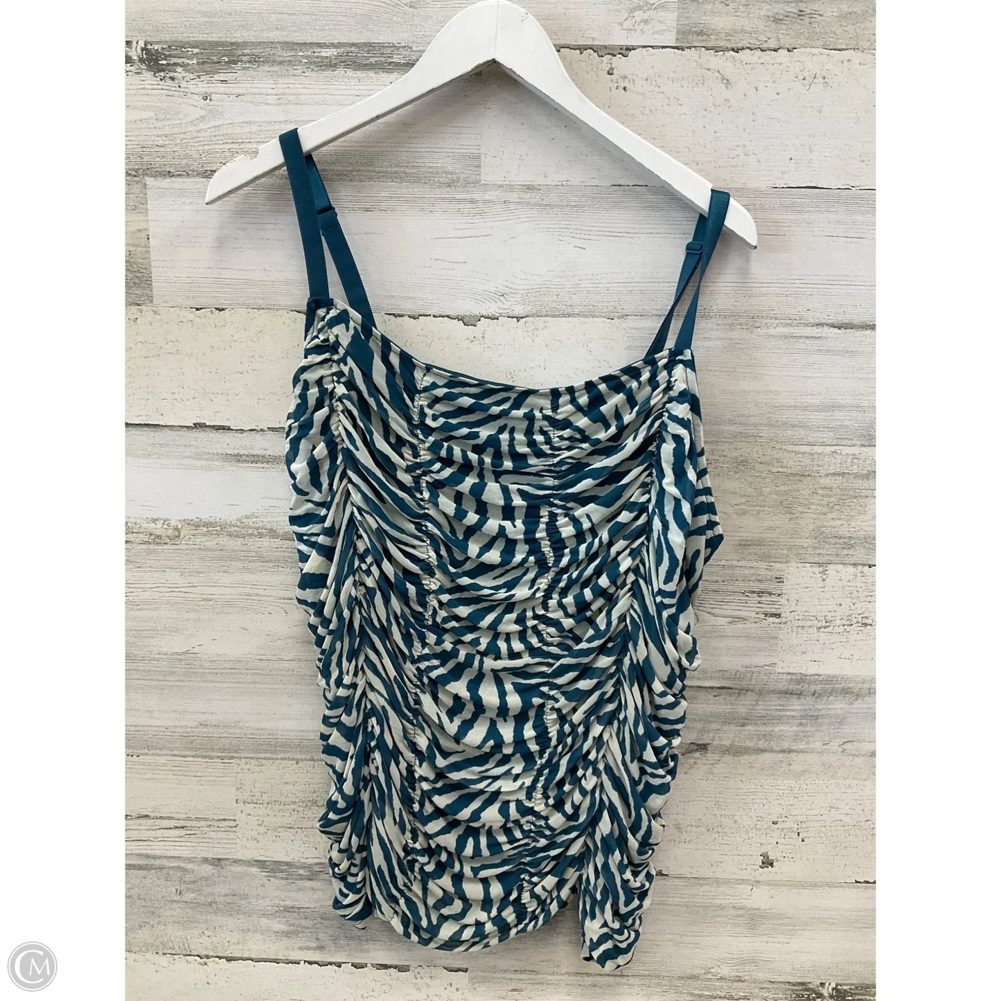 Top Sleeveless By Torrid In Green, Size: 3x