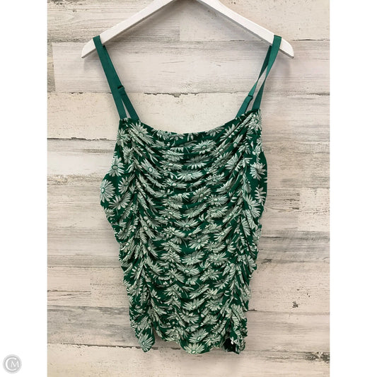 Top Sleeveless By Torrid In Green, Size: 3x