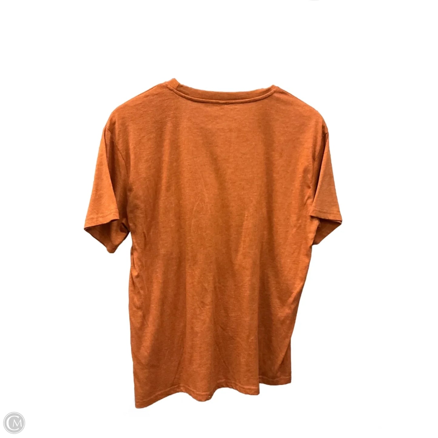 Top Short Sleeve By Clothes Mentor In Orange, Size: L