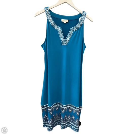 Dress Casual Short By Clothes Mentor In Aqua, Size: M