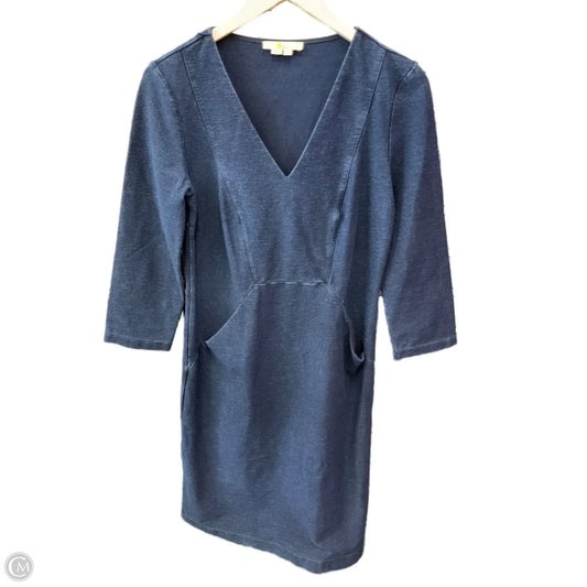 Dress Casual Midi By Boden In Blue, Size: S