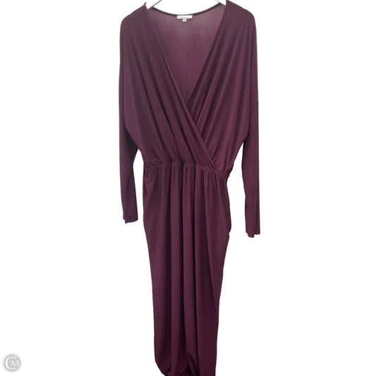 Jumpsuit By White Birch In Purple, Size: 2x