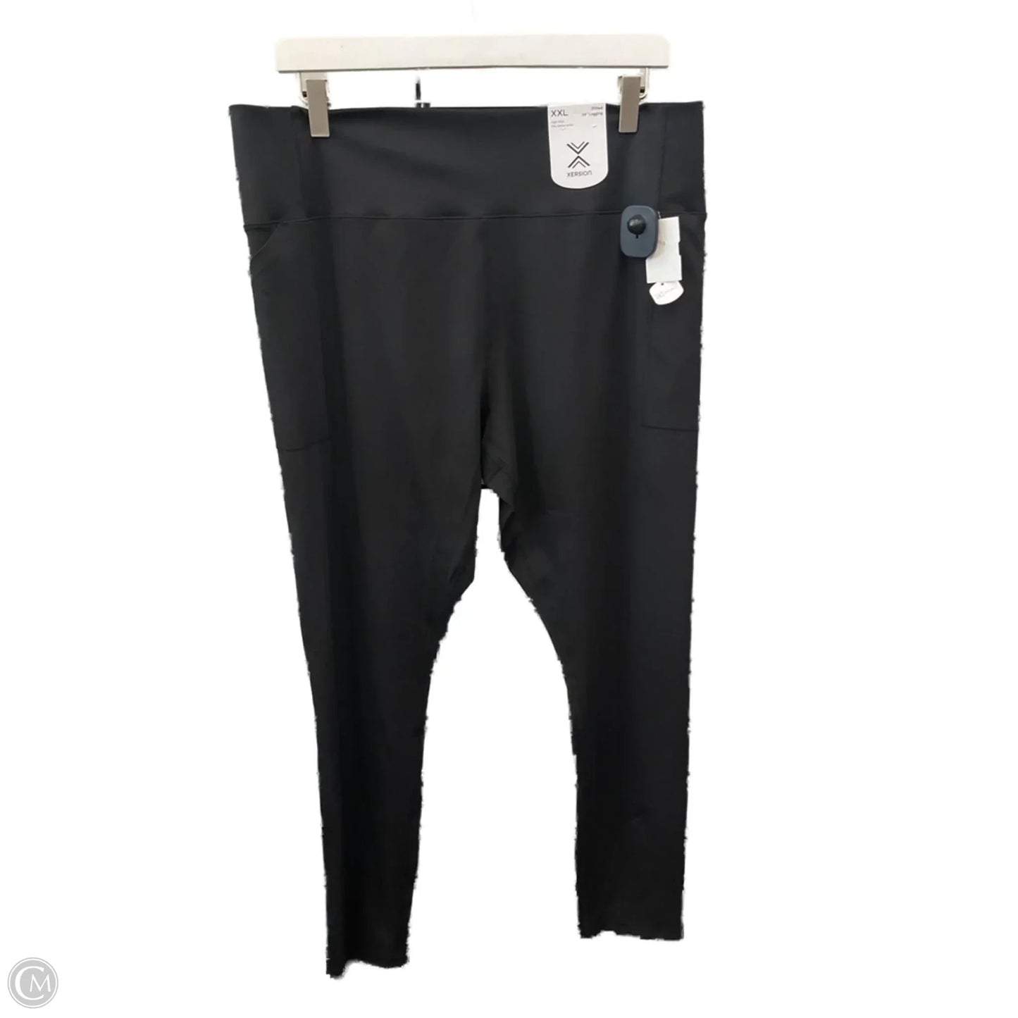 Athletic Leggings By Xersion In Black, Size: Xxl