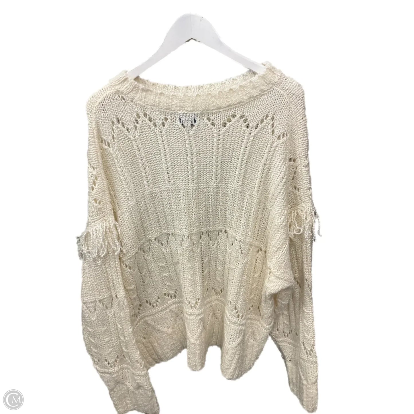 Sweater By Old Navy In Cream, Size: 3x