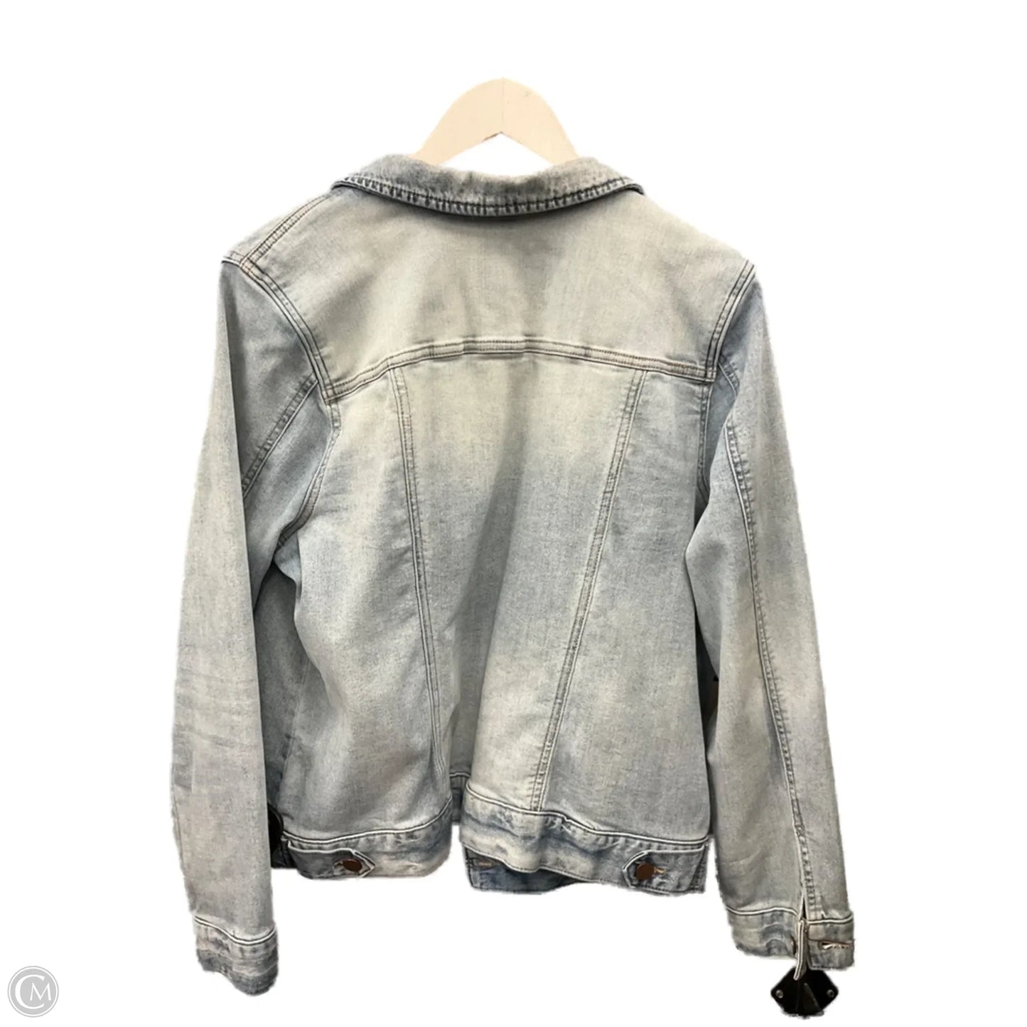 Jacket Denim By Market & Spruce In Blue Denim, Size: Xl